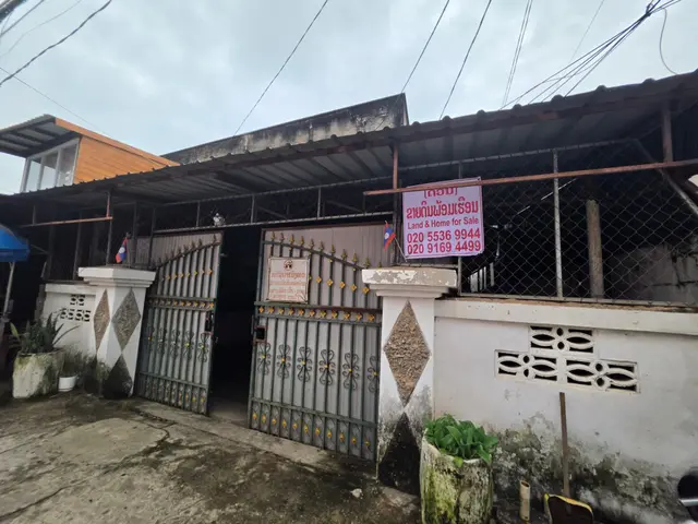 ຂາຍດ່ວນ ເຮືອນ 2 ຊັ້ນ ໃນຕົວເມືອງ ບ້ານສາຍລົມ ຫຼັງລາວໂທລະຄົມ
